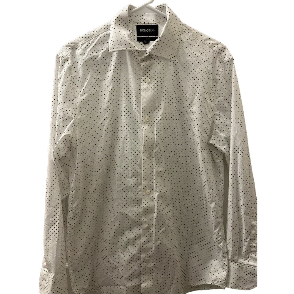 Bonobos Jetsetter Blue microdot shirt 16/34